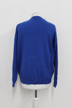 Load image into Gallery viewer, M&amp;S Ladies Navy Blue V Neck Long Sleeve Sweater Jumper Medium NEW RRP19.5
