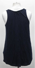 Load image into Gallery viewer, M&amp;S Marks &amp; Spencer Ladies Navy Blue Sleeveless Vest Top UK20 RRP12.5 NEW
