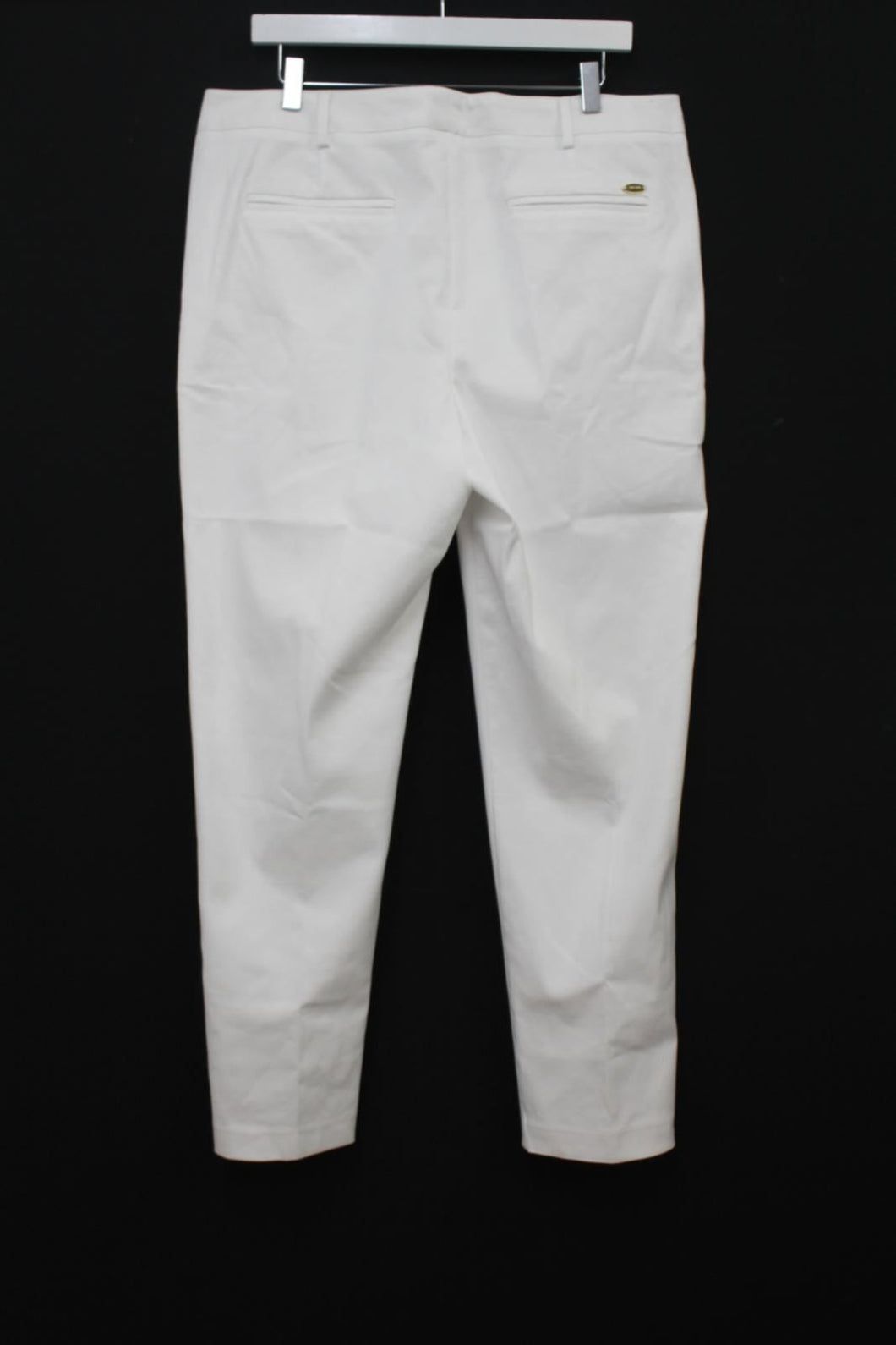 M&S Marks & Spencer Ladies Soft White Ellis Zip Trousers UK16 RRP39.5 NEW