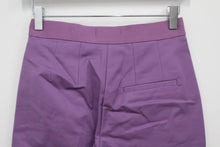 Load image into Gallery viewer, M&amp;S Marks &amp; Spencer Ladies Heather Purple Slim Crop Trousers UK6 RRP22.5 NEW
