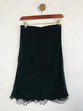 Load image into Gallery viewer, Blunauta Women&#39;s Silk A-Line Skirt | IT46 UK14 | Black
