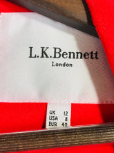 Load image into Gallery viewer, L.K. Bennett Women&#39;s Smart Sheath Dress | UK12 | Red
