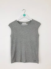 Load image into Gallery viewer, Calvin Klein Womens Knit Sleeveless Top Vest | S | Grey
