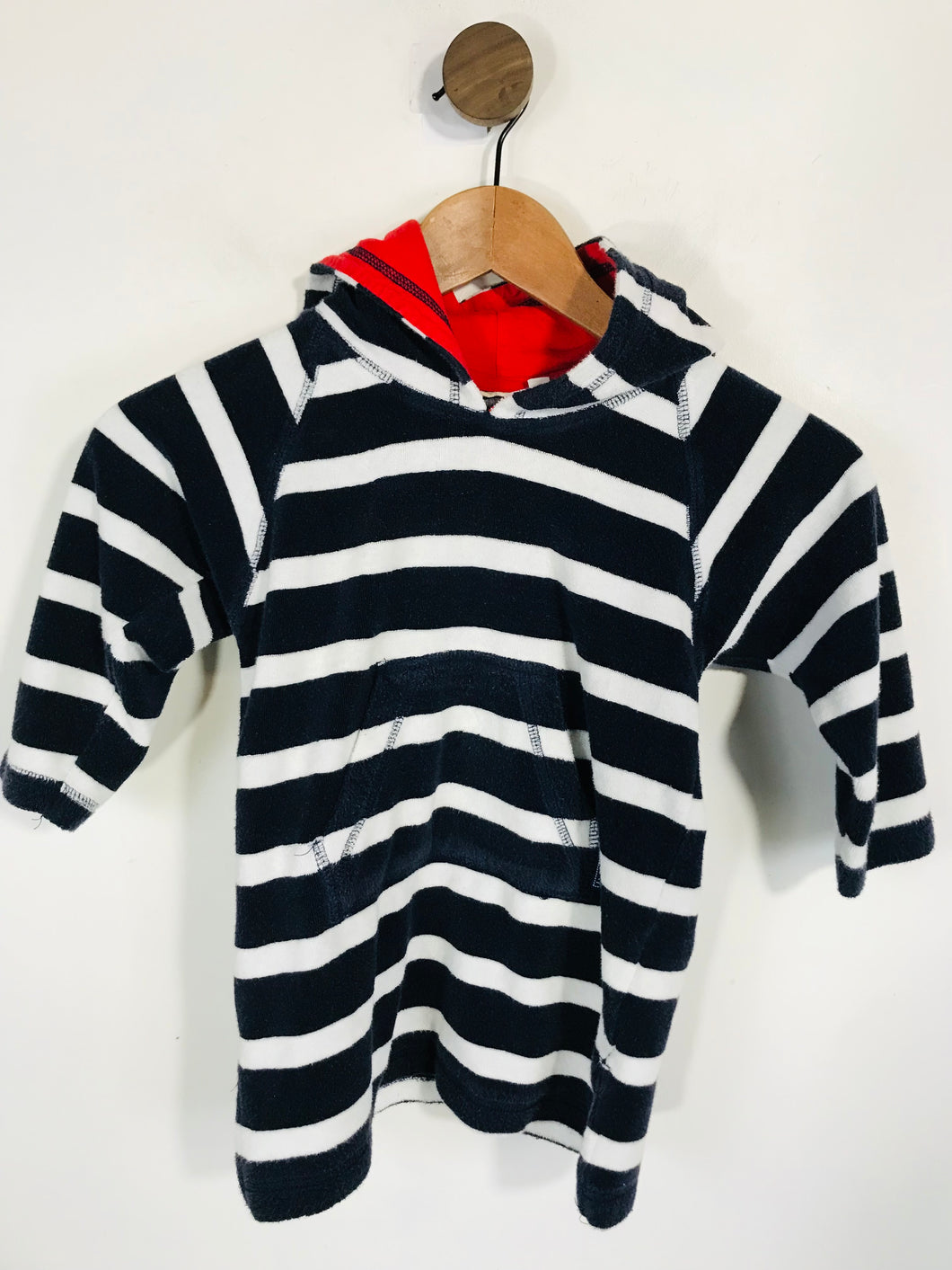 JoJo Maman Bébé Kid's Striped Jumper | 2-3 years | Blue