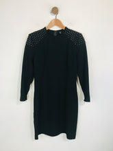 Load image into Gallery viewer, Mango Women&#39;s Long Sleeve Bodycon Dress | M UK10-12 | Black
