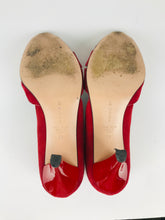 Load image into Gallery viewer, Hobbs Women&#39;s Suede Heels | EU38 UK5 | Red

