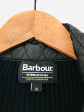 Load image into Gallery viewer, Barbour Women&#39;s Wool Blend Biker Jacket | UK16 | Black
