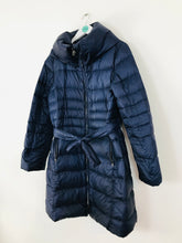Load image into Gallery viewer, Weekend Max Mara Quilted Goose Down Puffer Coat | UK12 | Navy Blue
