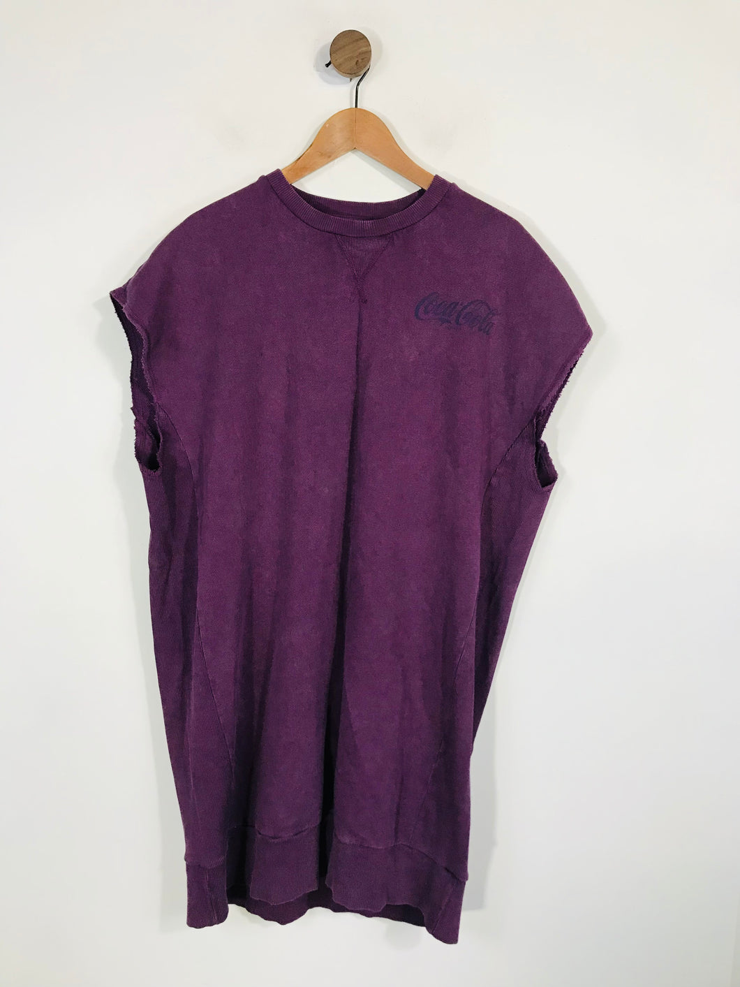 Zara Women's Coca Cola Shirt Dress | M UK10-12 | Purple