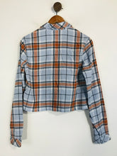 Load image into Gallery viewer, Vans Women&#39;s Check Gingham Crop Button-Up Shirt | S UK8 | Multicoloured
