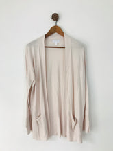 Load image into Gallery viewer, The White Company Long Knit Open Cardigan | S UK8 | Light Pink
