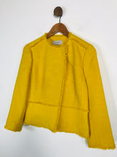Load image into Gallery viewer, Hobbs Women&#39;s Knit Blazer Jacket | UK10 | Yellow

