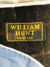 Load image into Gallery viewer, William Hunt Men&#39;s Check Gingham Smart Overcoat Coat | 42 | Brown
