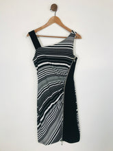 Load image into Gallery viewer, Joseph Ribkoff Women&#39;s Striped Shift Dress | UK10 | Black
