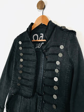 Load image into Gallery viewer, Oasis Jeans Women&#39;s Denim Jacket | UK10 | Black
