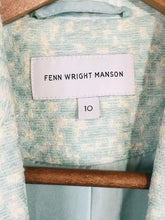 Load image into Gallery viewer, Fenn Wright Manson Women&#39;s Cotton Smart Overcoat | UK10 | Green
