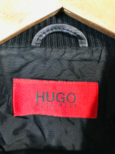 Load image into Gallery viewer, Hugo Boss Men&#39;s Leather Biker Jacket | L | Black
