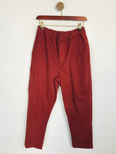 Load image into Gallery viewer, Toast Women&#39;s Cotton High Waist Casual Trousers | UK10 | Red
