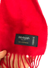 Load image into Gallery viewer, Edinburgh Women&#39;s Cashmere Scarf | Red
