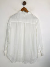 Load image into Gallery viewer, COS Women&#39;s Lightweight Button-Up Shirt | EU44 UK16 | White

