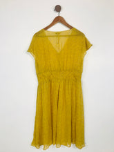 Load image into Gallery viewer, LK Bennett Women&#39;s Flowy Shift Dress | UK16 | Yellow

