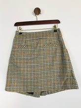 Load image into Gallery viewer, Tommy Hilfiger Women&#39;s Wrap Check Mini Skirt | US0 UK6 | Beige
