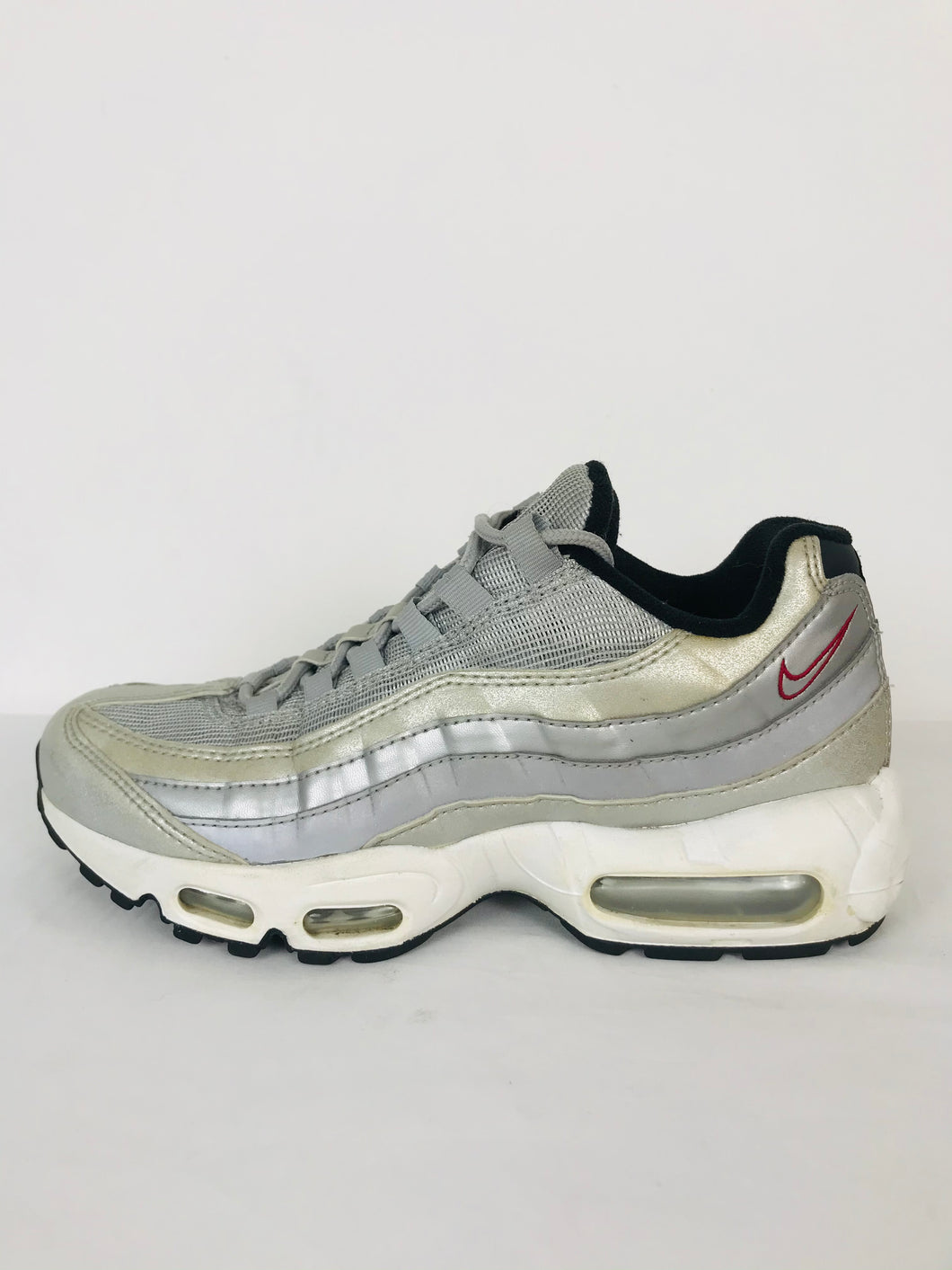 Nike Womens Air Max 95 QS Trainers Vintage | UK5 | Silver