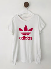 Load image into Gallery viewer, Adidas Kid&#39;s Logo Graphic Sports Top | 9-10 Years | White
