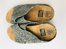 Load image into Gallery viewer, Fitflop Women&#39;s Polka Dot Platform Sandals | UK4 | Grey
