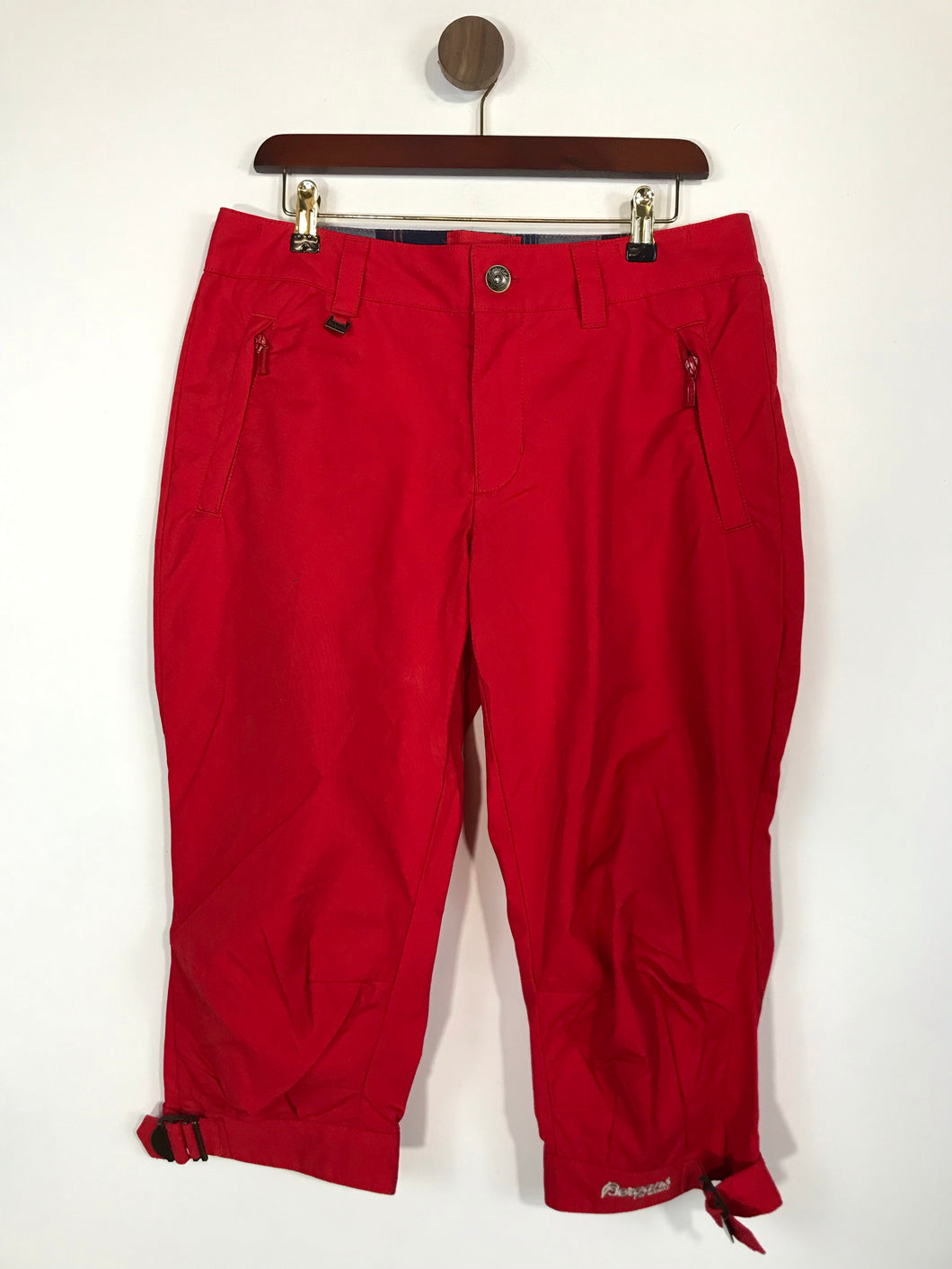 Bergans of Norway Women's Insulated Capri Cargo Trousers | W34 UK14 | Red