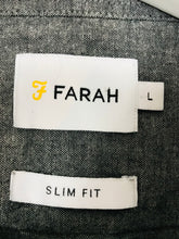 Load image into Gallery viewer, Farah Men’s Slim Fit Shirt | L | Grey
