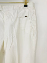 Load image into Gallery viewer, Marni Women’s Straight Leg Chino Trousers | 40 UK12 | White
