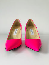 Load image into Gallery viewer, Jimmy Choo Women’s Neon Court Stiletto Heels | UK5.5 EU38.5 | Pink
