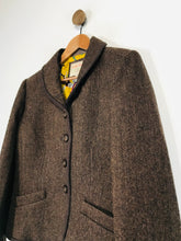 Load image into Gallery viewer, Joules Women&#39;s Tweed Wool Blazer Jacket | UK16 | Brown
