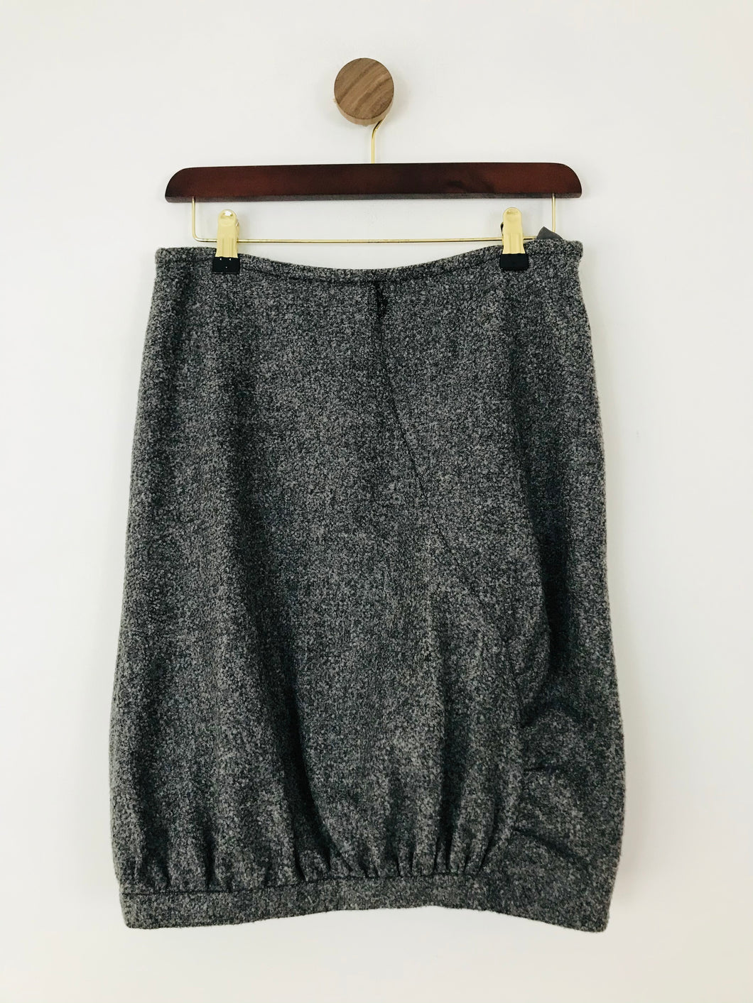 Armani Women's Wool Bubble Mini Skirt | 40 UK8 | Grey