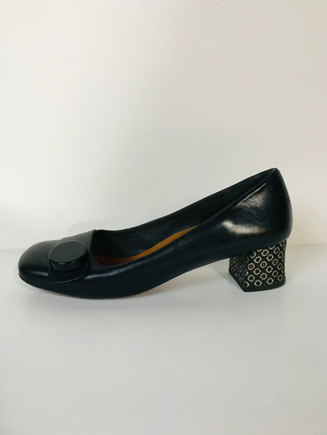 Chie Mihara Women's Leather Heels | EU40 UK7 | Black