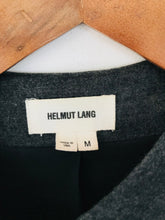 Load image into Gallery viewer, Helmut Lang Women’s Wool Wrap Biker Jacket | M UK10 | Grey
