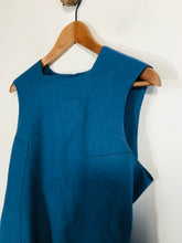 Load image into Gallery viewer, Nicole Farhi Women&#39;s Wool Blouse | UK12 | Blue
