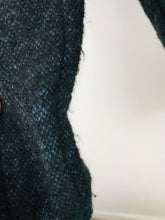 Load image into Gallery viewer, Toast Womens Wool Blend Jacket Coat | UK12 | Blue Black
