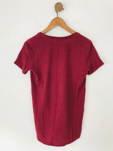 Load image into Gallery viewer, Poetry Women&#39;s Hemp Curved Hem T-Shirt | UK10 | Red
