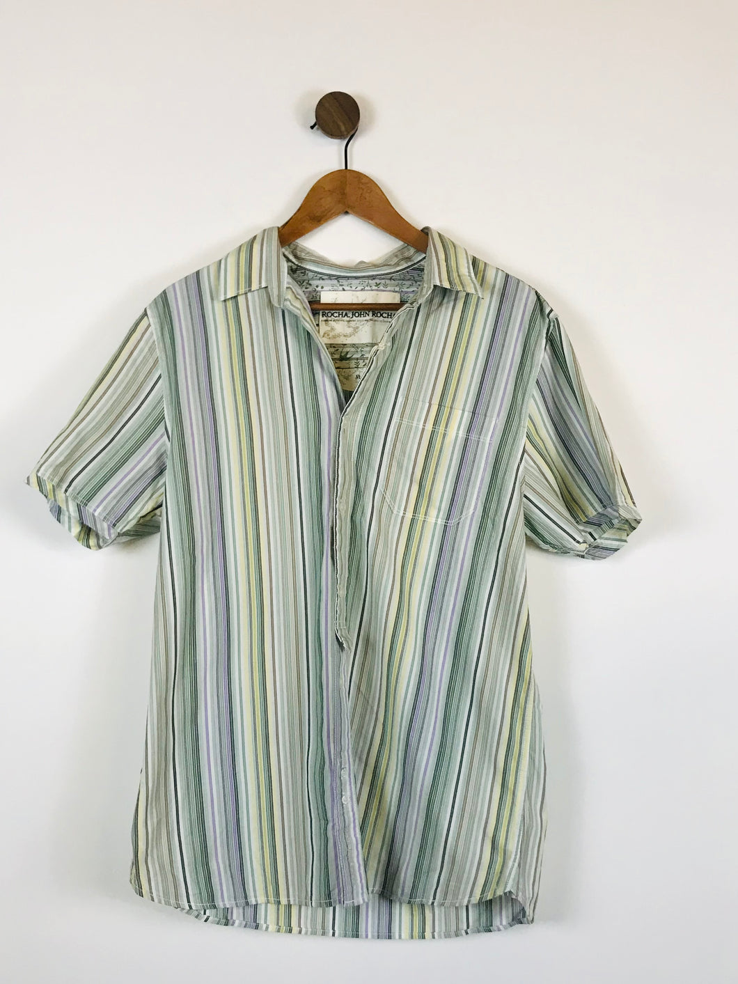 RJR John Rocha Men's Striped Button-Up Shirt NWT | M  | Multicolour