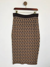 Load image into Gallery viewer, River Island Women&#39;s Bodycon Midi Skirt | UK14 | Brown
