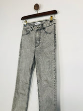 Load image into Gallery viewer, Zara Women&#39;s Acid Wash Jeggings Jeans | US4 UK8 | Grey
