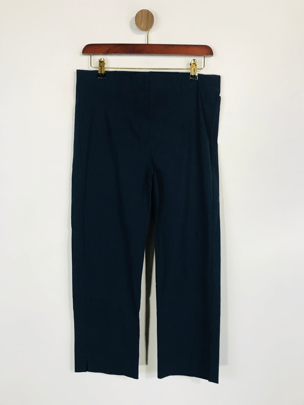 Decollage Women's Crop Smart Trousers | T4 UK14 | Blue