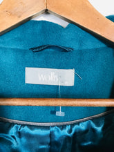 Load image into Gallery viewer, Wallis Women&#39;s Peacoat Coat | XL UK16 | Blue
