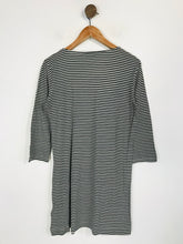Load image into Gallery viewer, Great Plains Women&#39;s Striped Long T-Shirt NWT | L UK14 | Black
