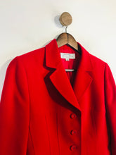 Load image into Gallery viewer, Tahari Women&#39;s Smart Vintage Blazer Jacket | UK8 | Red

