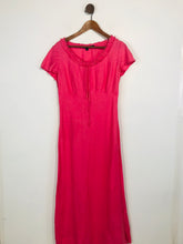Load image into Gallery viewer, Boden Women&#39;s Linen Maxi Dress | UK14 | Pink
