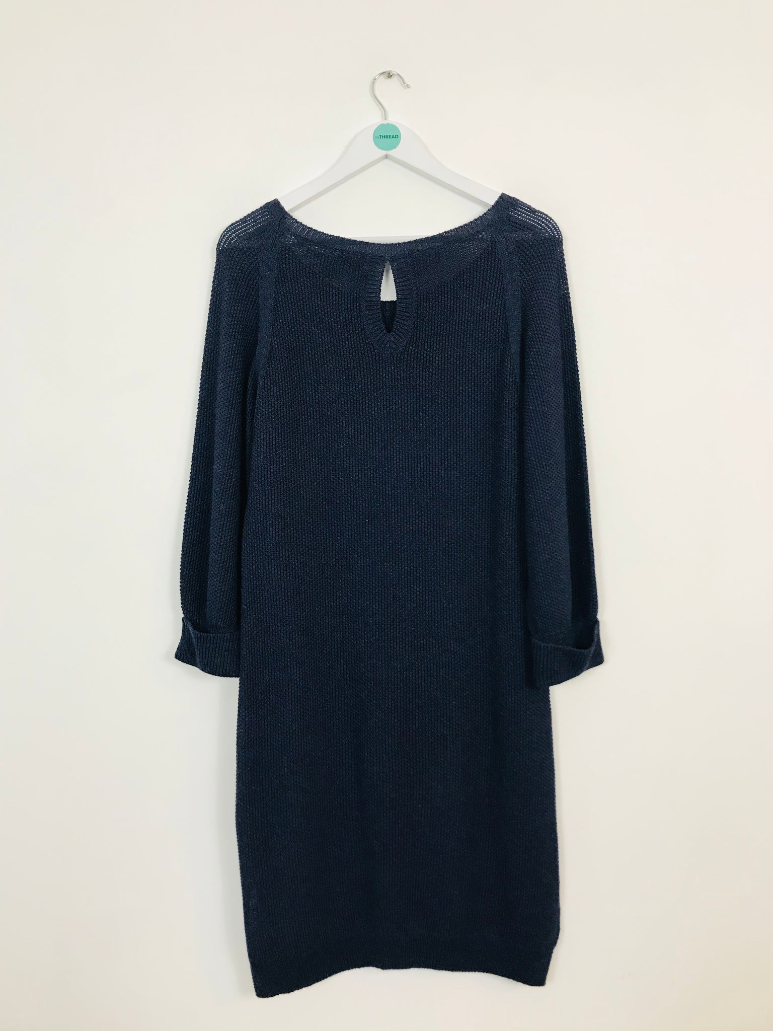 massimo dutti crochet dress Long dress with contrast crochet detail Cream Dress