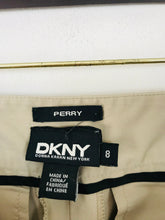 Load image into Gallery viewer, DKNY Women&#39;s Perry Chinos Trousers | US8 UK12 | Beige
